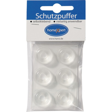 Tampon de protection 22,3mm plastique transparent Sof auto-adhésif