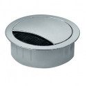 Passe cable pour plateau de table EXIT R Zamag Inox EL.-D.80mm BMB