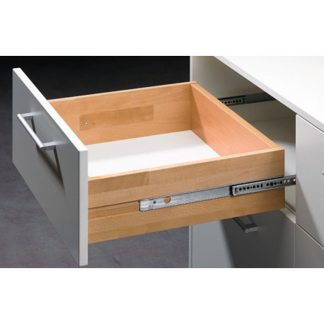 Glissière KA 290 acier galvanisé Longueur nominale 250-310 mm 20 kg HETTICH