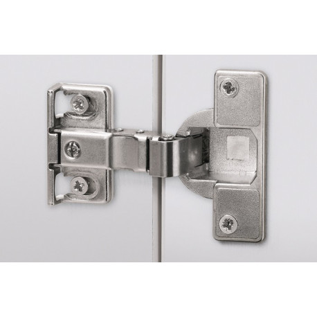 Charnière spéciale ET 582 offset 0,0 mm à visser sur HETTICH