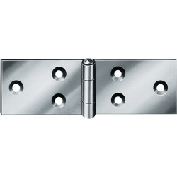 Charnière H.33mm Ouvert 120mm S.1,2mm VA VORMANN (Par 10)