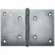 Charniere inox 1.4301 10504 H.30mm B.45mm S.1,0mm roulé (Par 50)