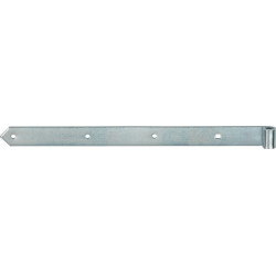 Charnière de magasin largeur 37 mm longueur 300 mm épaisseur 5 mm acier galvanisé bleu semi-lourd VORMANN