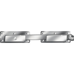 Loquet verrou Gauche/droite L.340x30mm Boulon double roulement