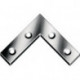 Connecteur equerre L.75x75mm B.12mm S.1,5mm acier bleu galva. (Par 100)