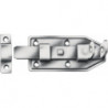 Verrou de porte longueur 120 mm largeur 56 mm acier inoxydable VORMAN