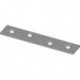 Plaque de raccordement L.80mm B.15mm S.2,0mm VA gestr.HOHAGE (Par 50)