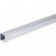 Profil pour Top Line 1 6000mm Alu. blk Hettich