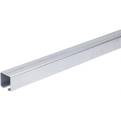 Profil pour Top Line 1 6000mm Alu. blk Hettich