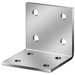 Equerre Connecteur d'angle 120x90x40mm S.VORMANN (Par 50)