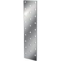 Plaque perforée H160xB40xS2mm galvanisé VORMANN (Par 50)