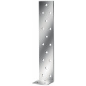 Equerre 200x40mm S.2mm Acier galvanisé brut (Par 25)
