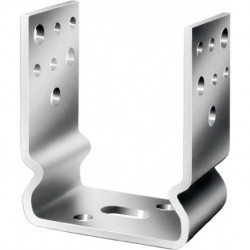 Patin de support 71 x 60 x 125 mm en acier galvanisé à chaud à visser sur VORMANN