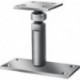 Patin support de plateforme 150 x 70/70 x 80 mm acier galvanisé bleu à visser sur VORMANN