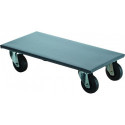 Planche à roulettes D. de la roue 100 mm 250 kg L600 mm l.300 mm caoutchouc plei