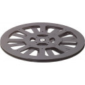 Couronne D. 250 mm capacité de charge 80 kg épaisseur 12 mm