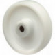 Roue de rechange D. de la roue 58 mm cap. charge 100 kg plastique D. d’axe 8 mm