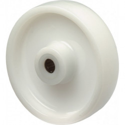 Roue de rechange D. de la roue 58 mm cap. charge 100 kg plastique D. d’axe 8 mm