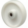 Roue de rechange D. de la roue 58 mm cap. charge 100 kg plastique D. d’axe 8 mm