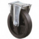 Roulette fixe D. de la roue 200 mm cap. charge 300 kg caoutchouc plein plaque L1