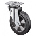 Roulette pivotante de charge lourde D. de la roue 125 mm cap. charge 220 kg caou