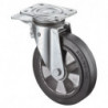 Roulette pivotante de charge lourde D. de la roue 125 mm cap. charge 220 kg avec
