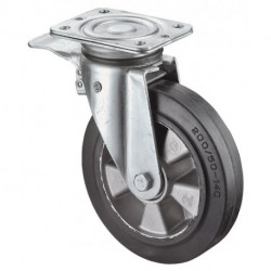 Roulette pivotante de charge lourde D. de la roue 250 mm cap. charge 550 kg avec