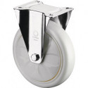 Roulette D.125mm Capolyamidecité .300kg Plastique Support L138xB109mm blanc BS ROLLEN