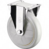 Roulette D.150mm Capolyamidecité .650kg Plastique Support L135xB110mm blanc BS ROLLEN