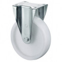 Roulette fixe de charge lourde D. de la roue 100 mm cap. charge 350 kg plastique
