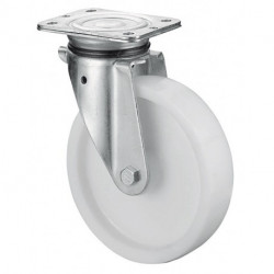 Roulette pivotante pour charge lourde D. de la roue 100 mm cap. charge 350 kg pl