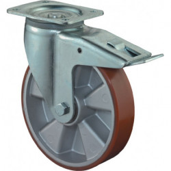 Roulette pivotante de charge lourde D. de la roue 150 mm cap. charge 550 kg avec