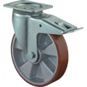 Roulette pivotante de charge lourde D. de la roue 150 mm cap. charge 550 kg avec