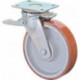 Roulette pivotante de charge lourde D. de la roue 200 mm cap. charge 1400 kg ave