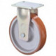 Roulette fixe de charge lourde D. de la roue 250 mm cap. charge 2200 kg polyurét