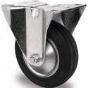 Roulette D.100mm Capolyamidecité .75kg caoutchouc Support L105xB80mm PROMAT