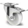Roulette pivotante Ø 125 mm, capacité de charge 200 kg avec blocage total polyamide 105x80mm PROMAT