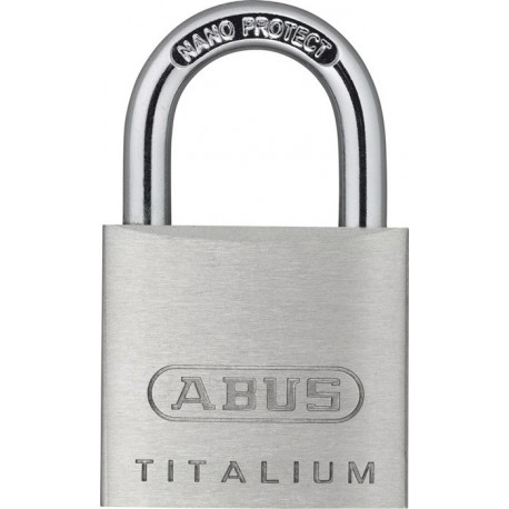 Cadenas cylindrique 64TI/30 gl largeur du corps de verrou 30 mm Titalium fermetu