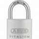 Cadenas cylindrique 64TI/40 gl largeur du corps de verrou 40 mm Titalium fermetu