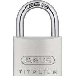 Cadenas cylindrique 64TI/40 gl largeur du corps de verrou 40 mm Titalium fermetu