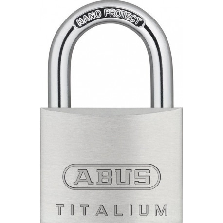 Cadenas cylindrique 64TI/40 gl largeur du corps de verrou 40 mm Titalium fermetu