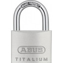 Cadenas cylindrique 64TI/40 gl largeur du corps de verrou 40 mm Titalium fermetu