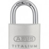 Cadenas cylindrique 64TI/40 gl largeur du corps de verrou 40 mm Titalium fermetu