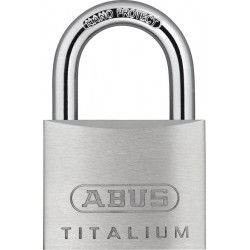 Cadenas cylindrique 64TI/50 gl largeur du corps de verrou 50 mm Titalium fermetu