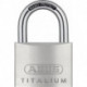 Cadenas cylindrique 64TI/60 largeur du corps de verrou 60 mm Titalium fermeture