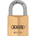 Cadenas cylindrique 85/30 gl largeur du corps de verrou 30 mm laiton fermeture i