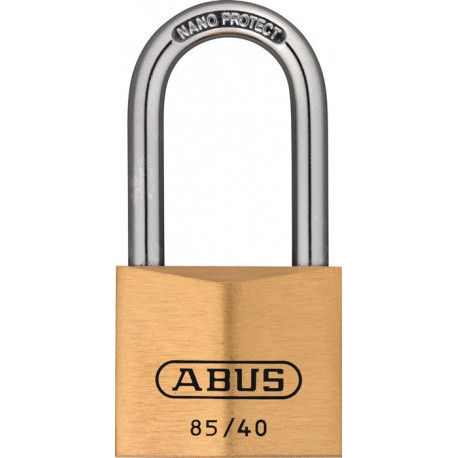 Cadenas cylindrique 85/40HB40 gl largeur du corps de verrou 40 mm laiton fermetu