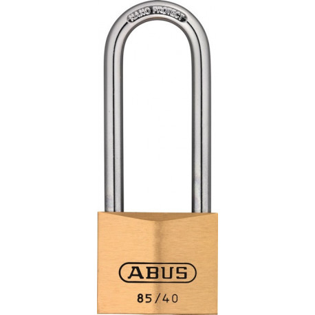 Cadenas cylindrique 85/40HB63 largeur du corps de verrou 40 mm verrouillage mult