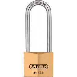 Cadenas cylindrique 85/40HB63 gl largeur du corps de verrou 40 mm laiton fermetu