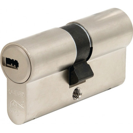 Cylindre serrure double EC660NP 50/60mm Fonction d'urgence et de danger des deux côtés Nbre 3 touches différentes.ABUS